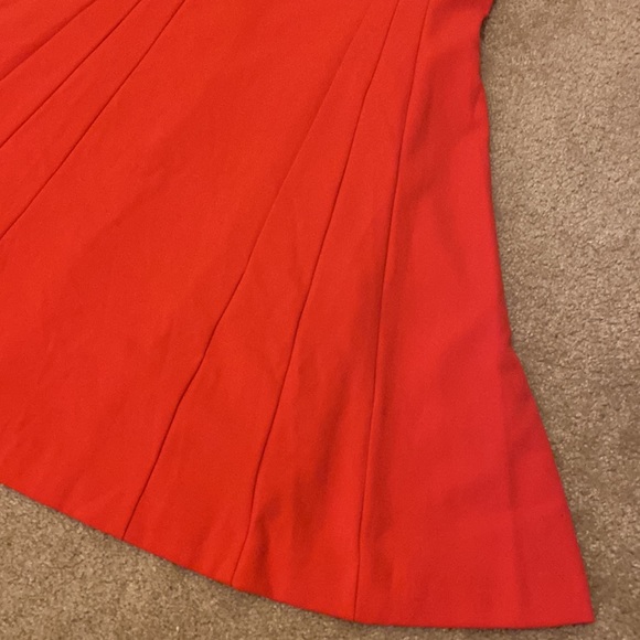 NWT Banana Republic Coral Pleated Dress - Picture 7 of 10